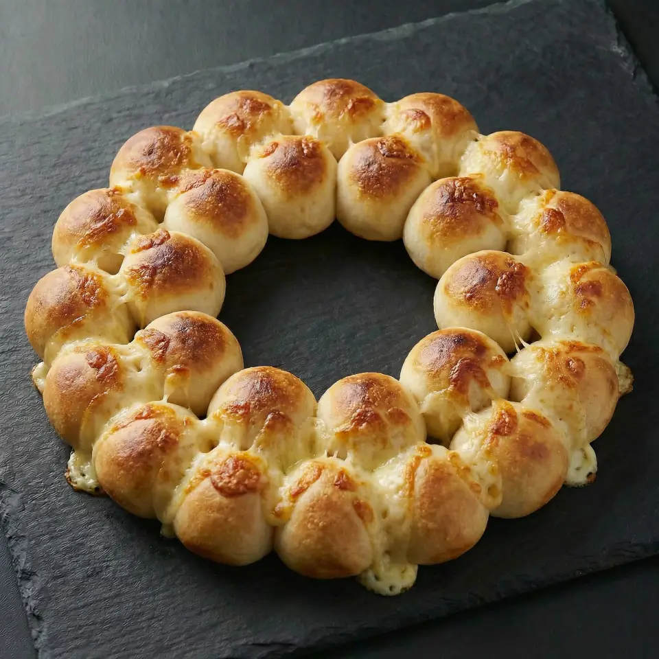 拉花环形饼底