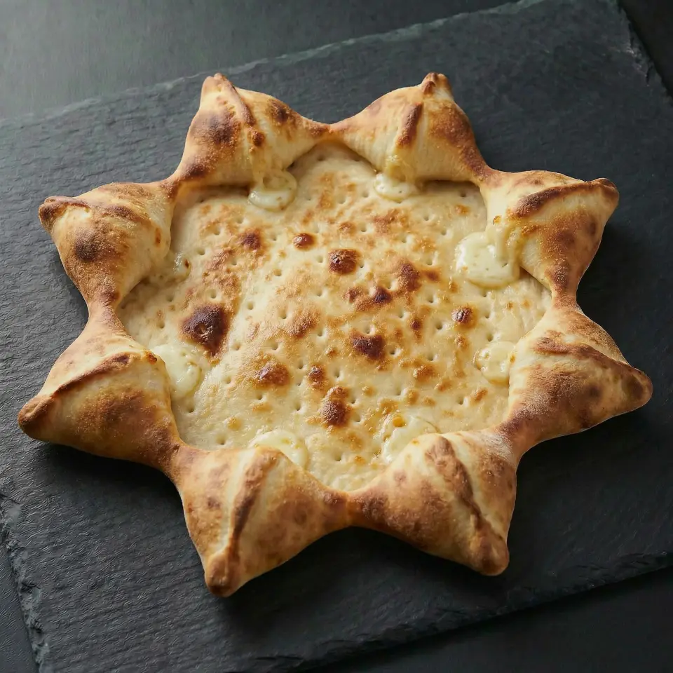 星型饼底