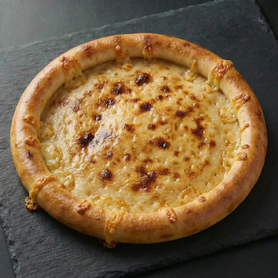 芝士夹心边饼底